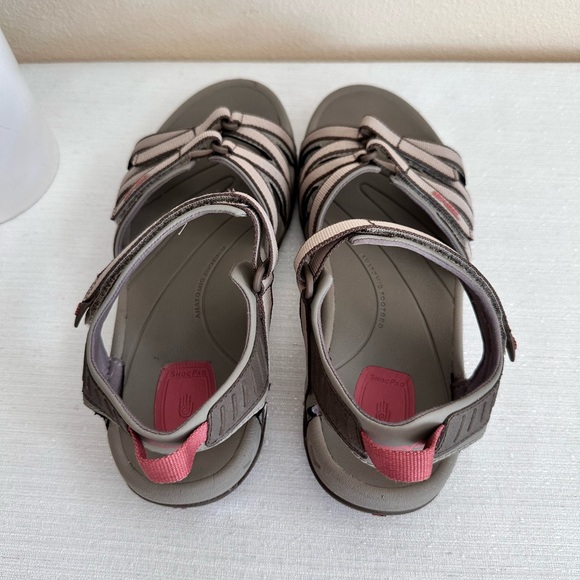 Teva Light Brown Adjustable Ankle Strap Sport Sandals Women’s 9 - Picture 11 of 14